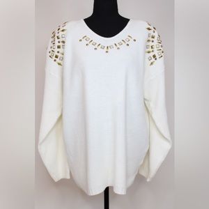 Vintage Embellished Sweater